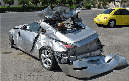 Car Crash in Cambridge